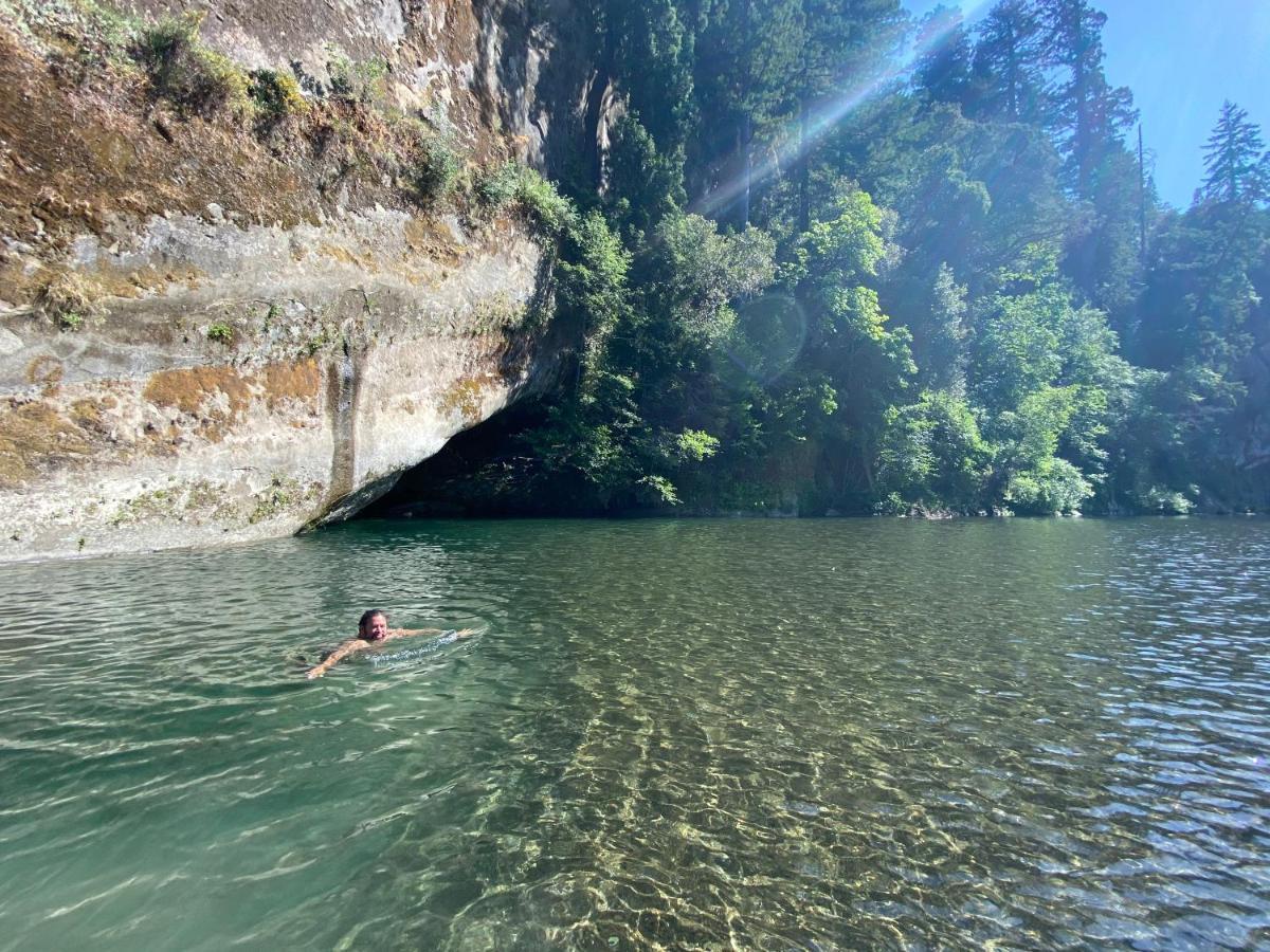 Glamping In The Redwoods With A Hot Tub! Hotel Garberville Eksteriør billede
